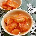 赤い電話's cooksnap of when they made 簡単さっぱりおつまみ♡トマトのナムル.