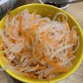 ポメちょん's cooksnap of when they made 大根と人参の簡単ナムル.