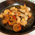 ぽんぽこ2486's cooksnap of when they made 簡単！エビとチーズの肉巻.