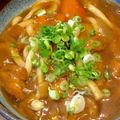 ばたみそーぱん☆'s cooksnap of when they made 残ったカレーで☆絶品カレーうどん.