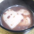 まゆみきママ's cooksnap of when they made ＊簡単5分でおしるこ〜お餅入り＊.