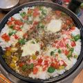 りなとうちゃん's cooksnap of when they made ホットプレートで夏野菜タコライス.