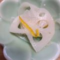 塩分制限模索中's cooksnap of when they made レンコンの酢の物.