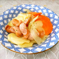 ＠迷子＠'s cooksnap of when they made ジャガイモとソーセージの重ね蒸し煮.