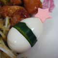 キャシーキャサリン's cooksnap of when they made ✿うずら・きゅうり串✿.