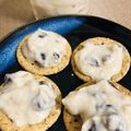 優木星's cooksnap of when they made パンやクッキーに♡メープルクリームチーズ.