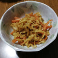 ramieru's cooksnap of when they made 《簡単♪小鉢》切干大根と人参の きんぴら.