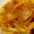 MULA's cooksnap of when they made 中毒性あり✿和風キムチ焼きそば.