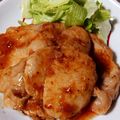 ボン７☆'s cooksnap of when they made さっぱり★薄切り豚肉の甘酢焼き.