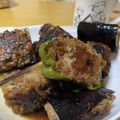 モンチッチ's cooksnap of when they made ピーマンの肉詰め＆ナスのはさみ焼き.