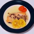 青あひる's cooksnap of when they made 圧力調理バッグで鮭と野菜レモンバター蒸し.