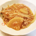 クックE662AA☆'s cooksnap of when they made 約10分！！大根とひき肉の煮物.