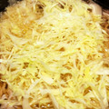 ketuji's cooksnap of when they made 簡単♡ごま油香るキャベツと豚肉の旨だれ鍋.