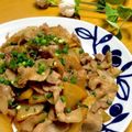 ルパンのかあさん☆彡's cooksnap of when they made 豚バラのポン酢炒め.