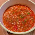 献立に毎日困る's cooksnap of when they made トマト缶で簡単‼フレッシュサルサソース☆.