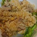 ☆ドキンちゃん☆”'s cooksnap of when they made 黄金レタス炒飯.