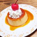ひなたと太陽's cooksnap of when they made 純喫茶にあるような昔ながらの固めプリン.