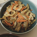 wataru1026's cooksnap of when they made 根菜と豚肉のマヨ金平.