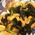 ビストロP's cooksnap of when they made 大根の食感が♪ホウレン草と油揚げマヨポン.