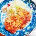 クックUZBA6P☆'s cooksnap of when they made ミラノ風カツレツ.