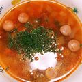みちばたの花's cooksnap of when they made 簡単、油なし、具だくさんミネストローネ.