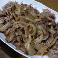 や～たん食堂's cooksnap of when they made 【病院】豚肉しょうがやき【給食】.