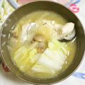 mmameco's cooksnap of when they made ぶり・あらでコクウマ❤漁師風みそ汁レンジ.