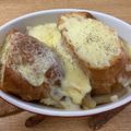 ☆苹凛☆'s cooksnap of when they made とろとろおいしい！オニオングラタンスープ.