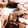 かめさん家's cooksnap of when they made パン屋さんのチョコマフィン♪.