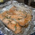 真美子's cooksnap of when they made 簡単オーブン料理★サーモンの包み焼.