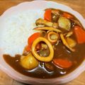 かしゅみん♡'s cooksnap of when they made 魚介の旨みたっぷり～☆シｰフードカレー.