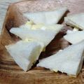 minotan's cooksnap of when they made 離乳食完了期～☆たまごチーズサンド.