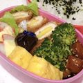 なななな♡MaMa's cooksnap of when they made ❀オムライス弁当にケチャップ添えて❀.