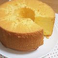 夕ちゃんまま's cooksnap of when they made 紅茶のシフォンケーキ 18cm 紙型.
