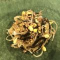 yanya828's cooksnap of when they made レンジで超簡単！豆もやしの塩昆布ナムル.