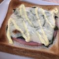 ☆コロ♡'s cooksnap of when they made 簡単朝ごはん♩大葉のハムチーズトースト.