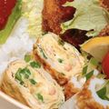 ハリーだよ☆'s cooksnap of when they made カニカマと貝割れの卵焼き.