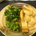 ハイファ's cooksnap of when they made 菜の花と油揚げのおひたし.