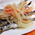 saalalan's cooksnap of when they made シシャモの南蛮漬け.