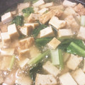 1男4女のママ's cooksnap of when they made 小松菜と厚揚げの煮びたし.