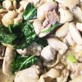 1男4女のママ's cooksnap of when they made ホットクックで小松菜と鶏のオイスター炒め.