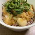 クックINY2OO☆'s cooksnap of when they made 大葉たっぷり♪♪おろし鶏丼♪♪.