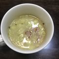 240915's cooksnap of when they made レンジで♪白菜ベーコンの糀甘酒マグスープ.
