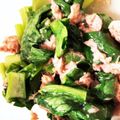 1男4女のママ's cooksnap of when they made ＊簡単でヘルシー 小松菜しらすナムル＊.