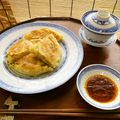 淡々斎's cooksnap of when they made 餃子の皮 de ねぎ餅（葱油餅）・肉餅.