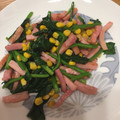 かおりった's cooksnap of when they made ほうれん草とベーコンとコーンのソテー♪.