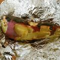 づぃんこ's cooksnap of when they made 紅はるか×石油ストーブで焼き芋.