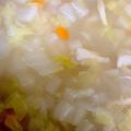 mahalomiyu's cooksnap of when they made 【セブン風】根菜たっぷり生姜もち麦スープ.