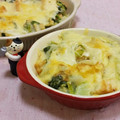 みかかめ's cooksnap of when they made 白菜と厚揚げのグラタン♪.
