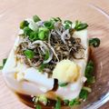 ゆかりんご117♪'s cooksnap of when they made 《幼児食》お豆腐大好き！冷や奴♡.